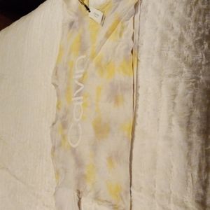 Calvin Klein performance cropped tie dyed t shirt